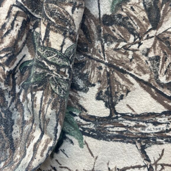 Codet RealTree Camo Flannel Shacket Men's 90’s M Hunting Shirt Jacket 22.5x25.5 - Picture 16 of 16